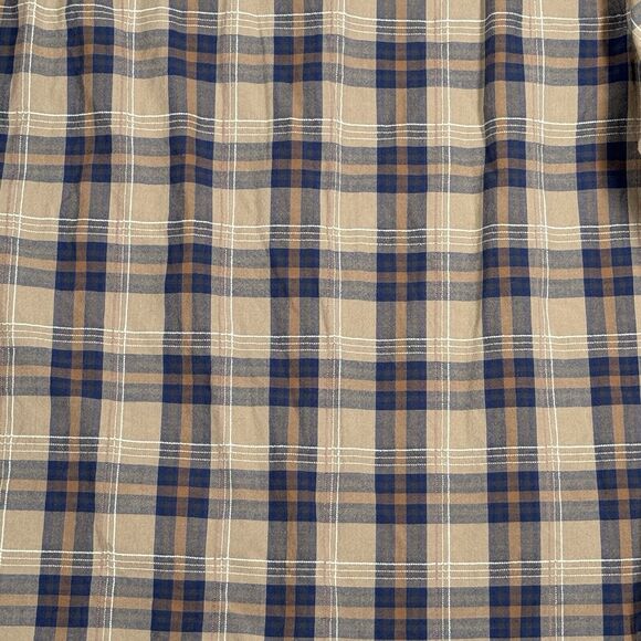 Toad & Co Shirt Mens XL Brown Blue Plaid Button Down Casual Heritage Gorpcore - Picture 5 of 8